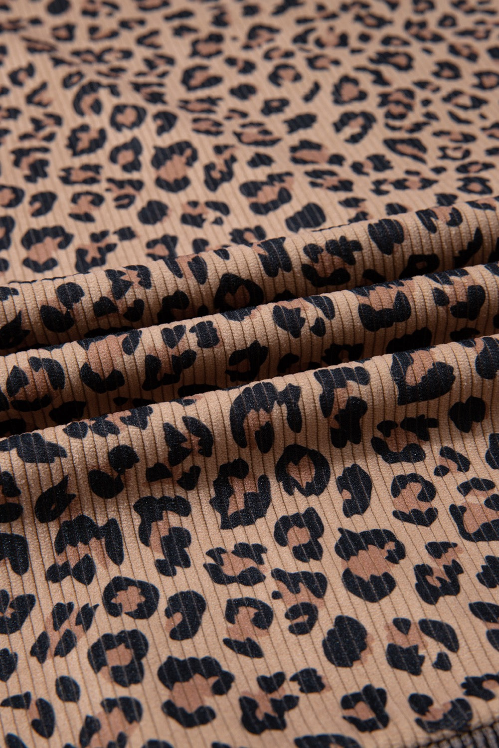 Lera Leopard Half Zip
