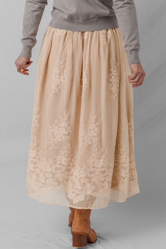 The Claire Lace Skirt