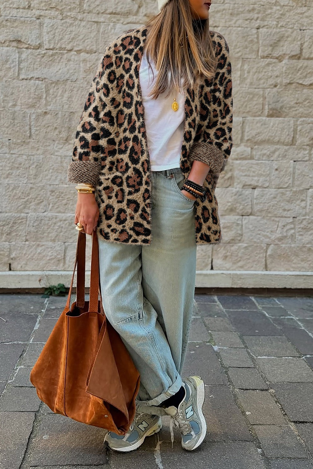 Mika Leopard Cardi