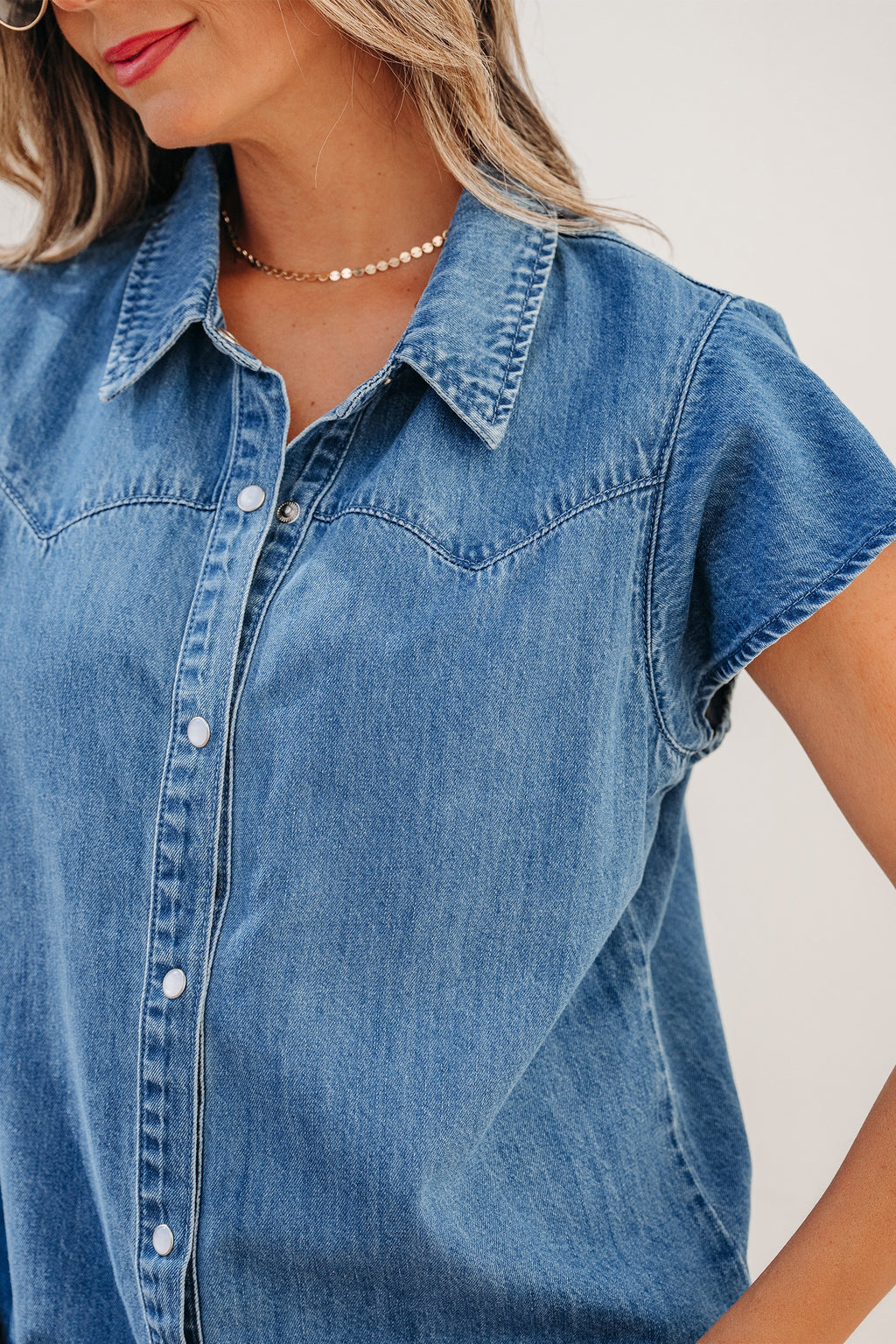 Dressed in Denim Top