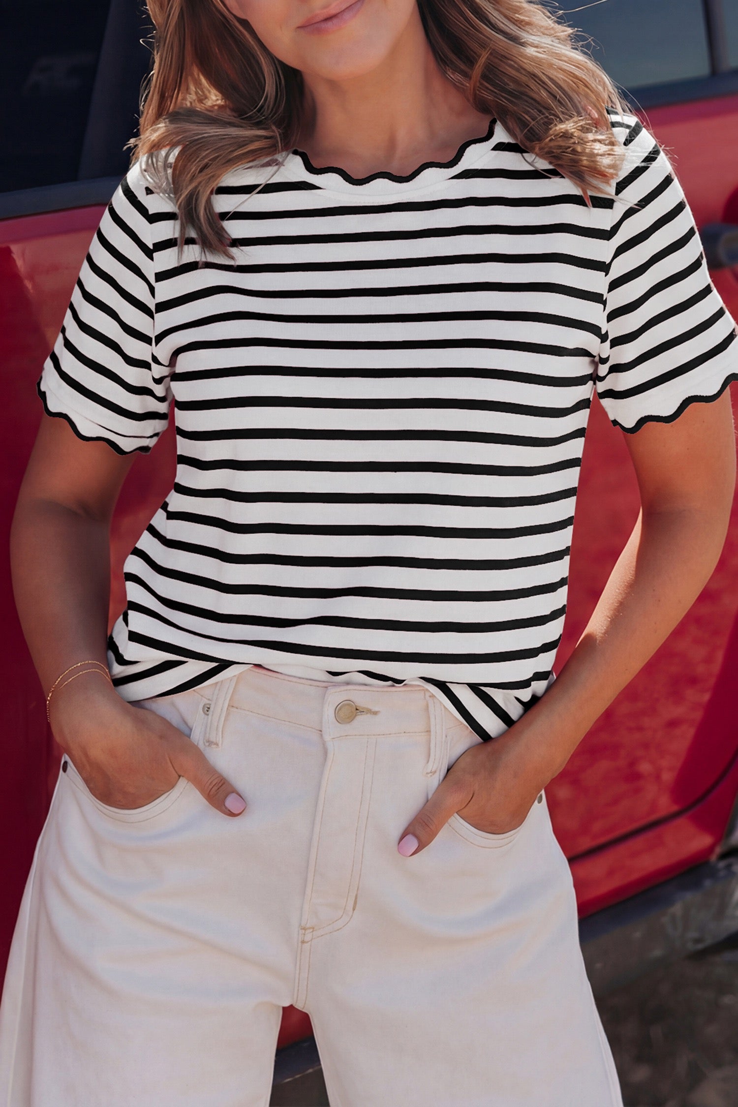 Simple Stripe Tee