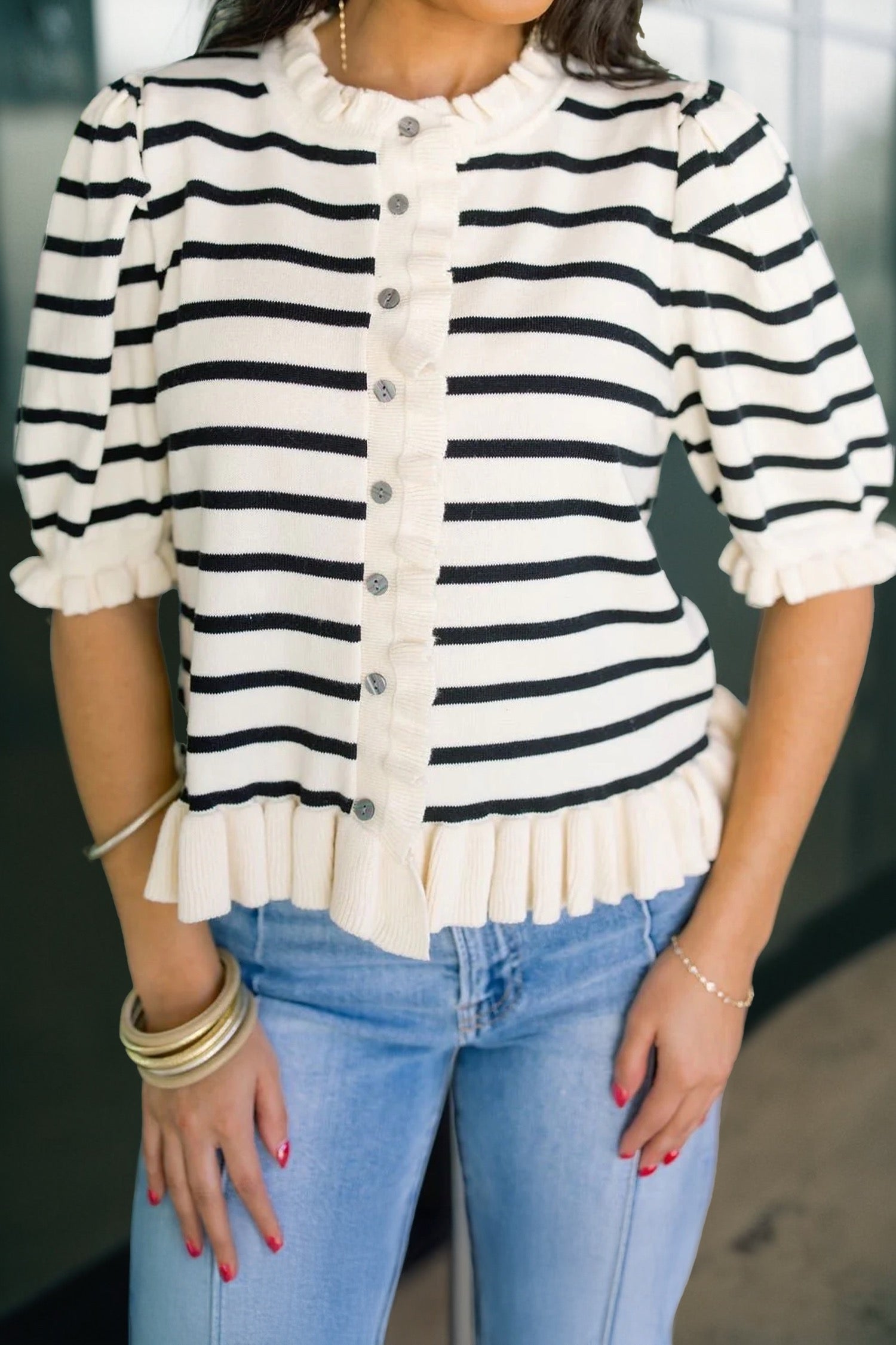 She Means Business Cardi