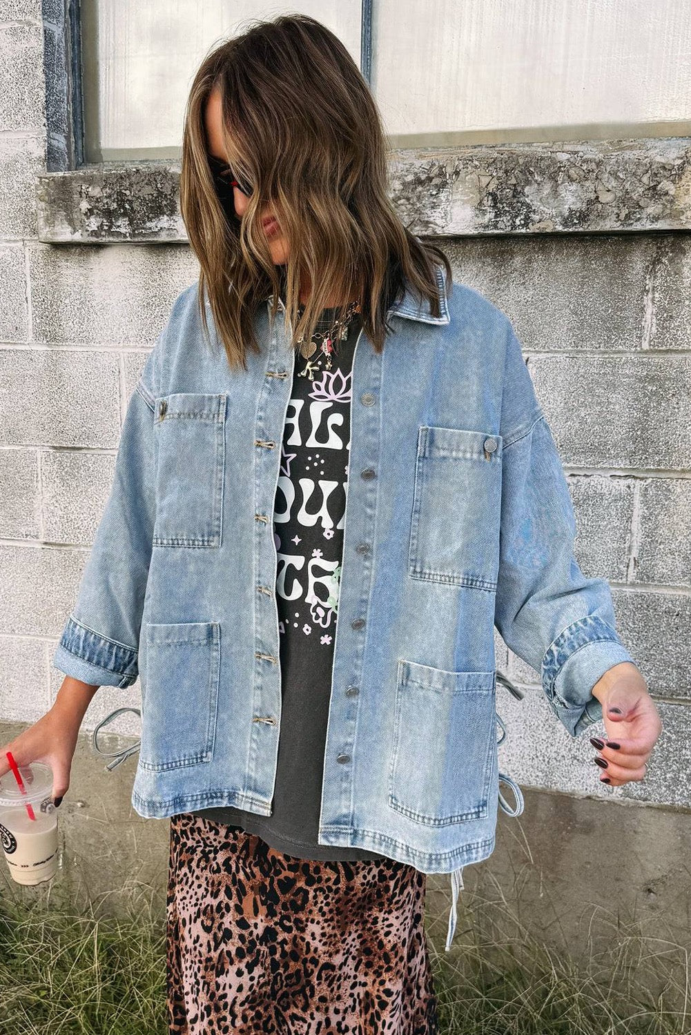 The Honeybee Jean Jacket