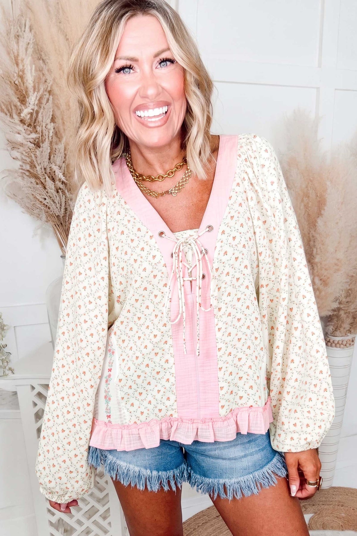 Annalise Floral Top