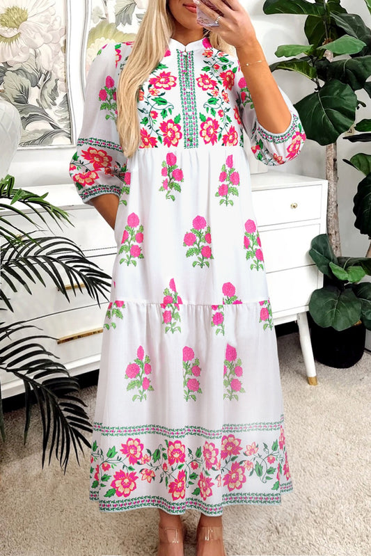 Meghan Floral Maxi