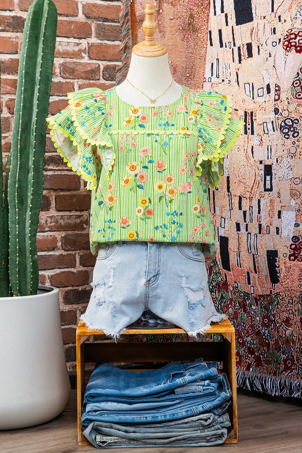 Shelby Floral Top
