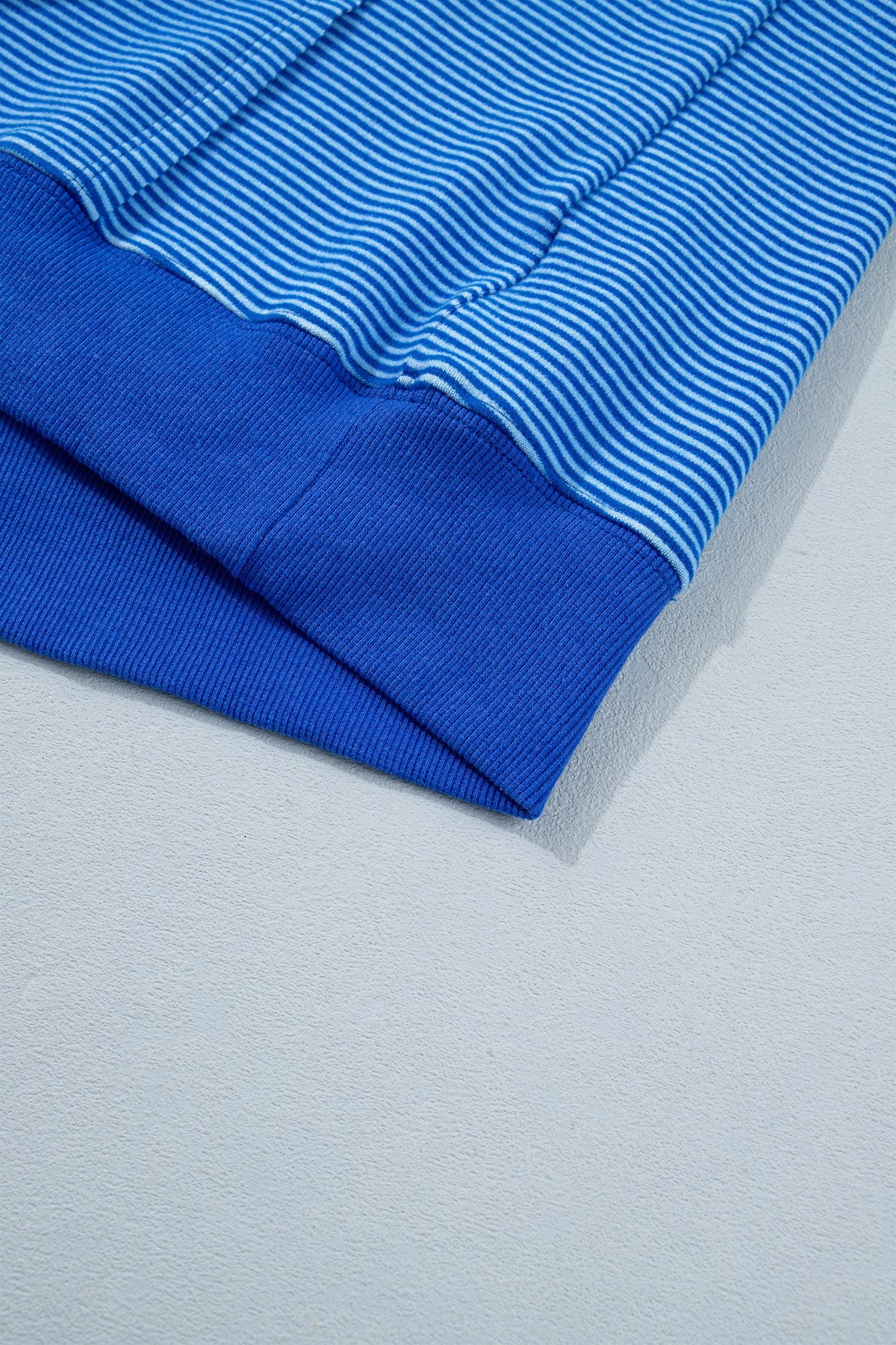 Wrap It In Blue Pullover