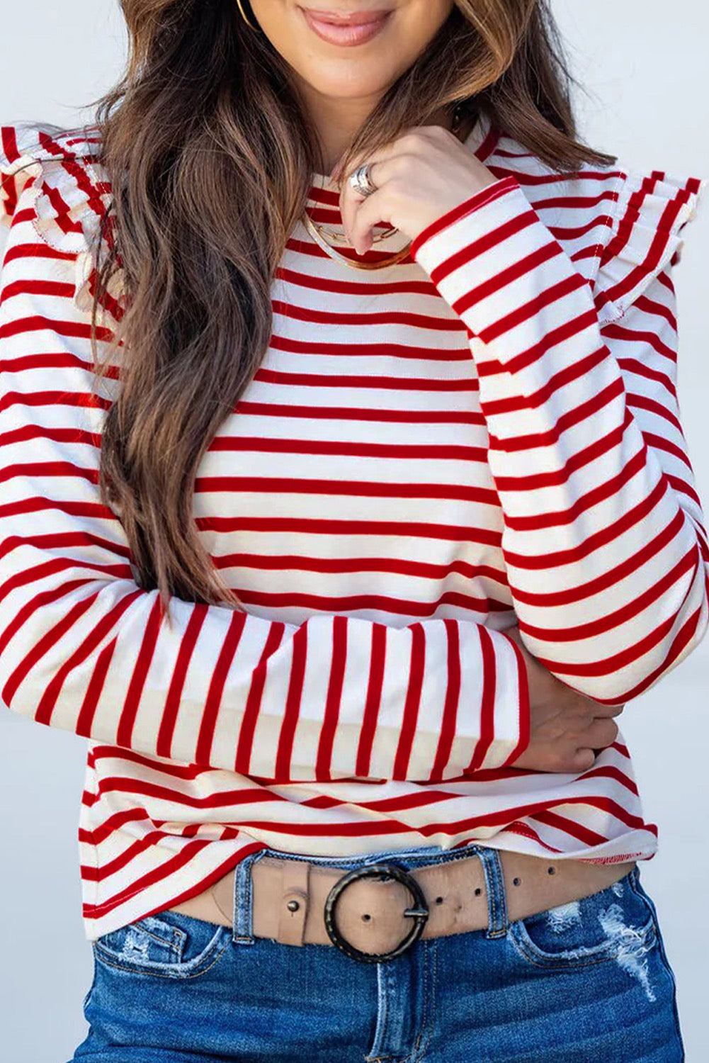 Jovie Striped Top