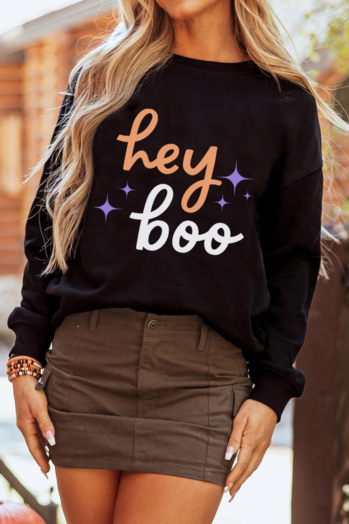 Hey Boo Sweatshirt