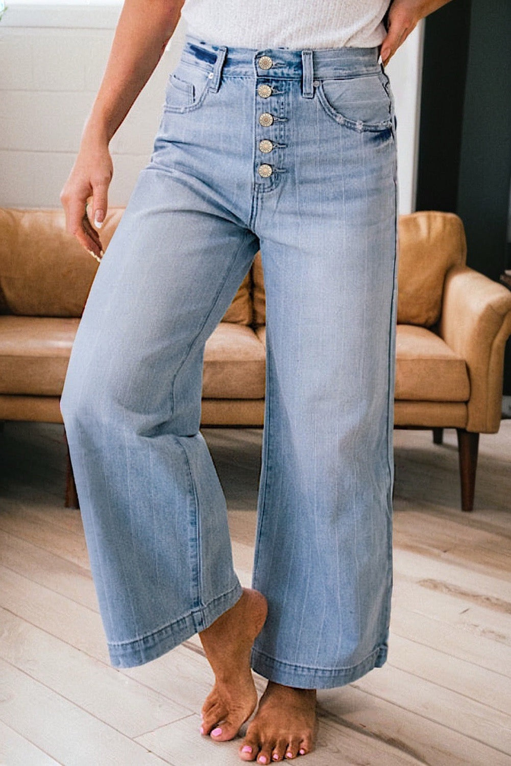 The Addy Pinstripe Jean