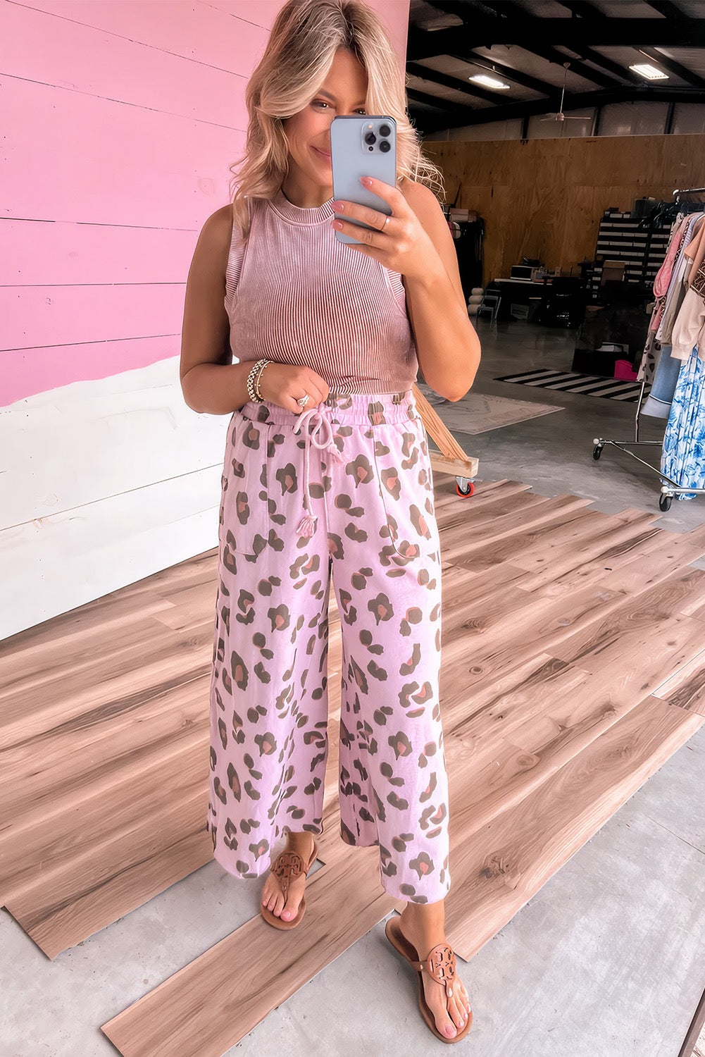 Oakes Leopard Pant