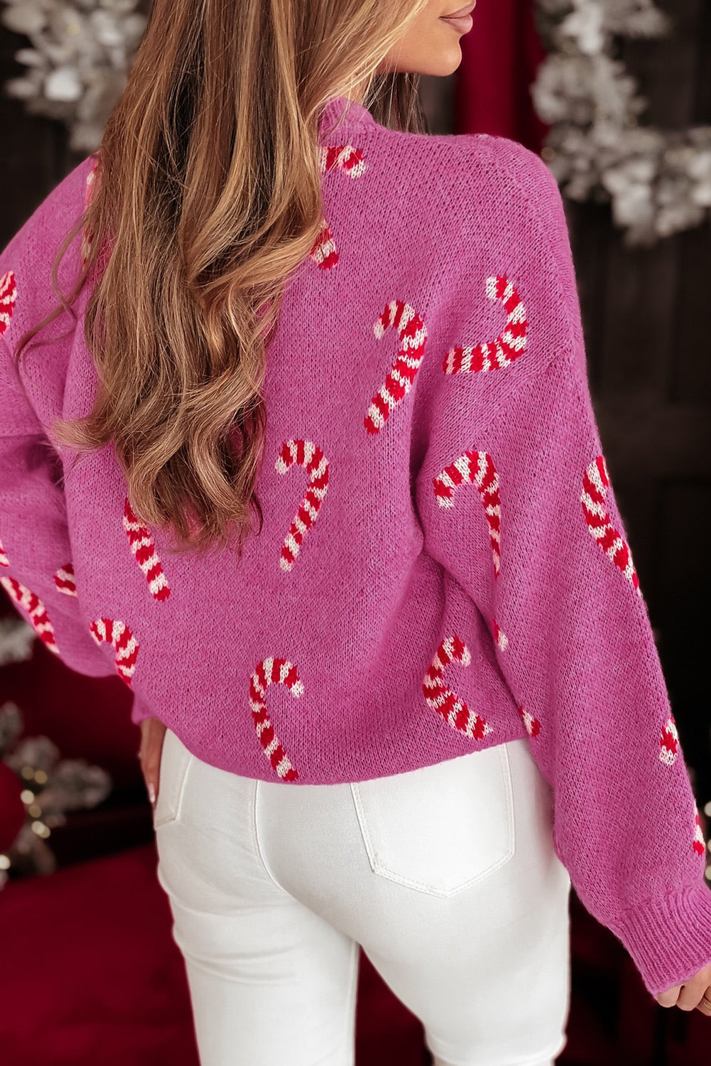 Candy Cane Lane Sweater