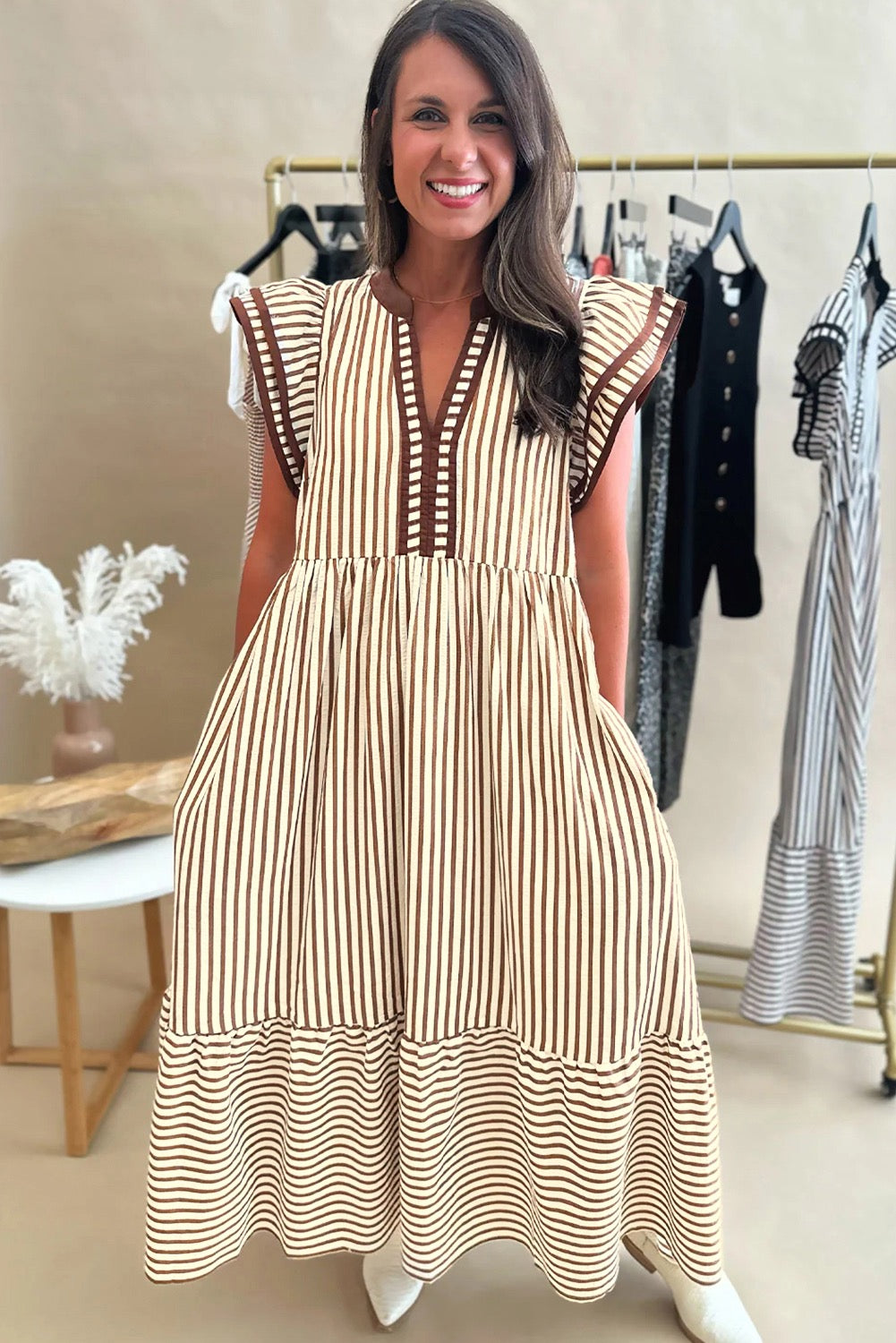 Sutton Stripe Dress