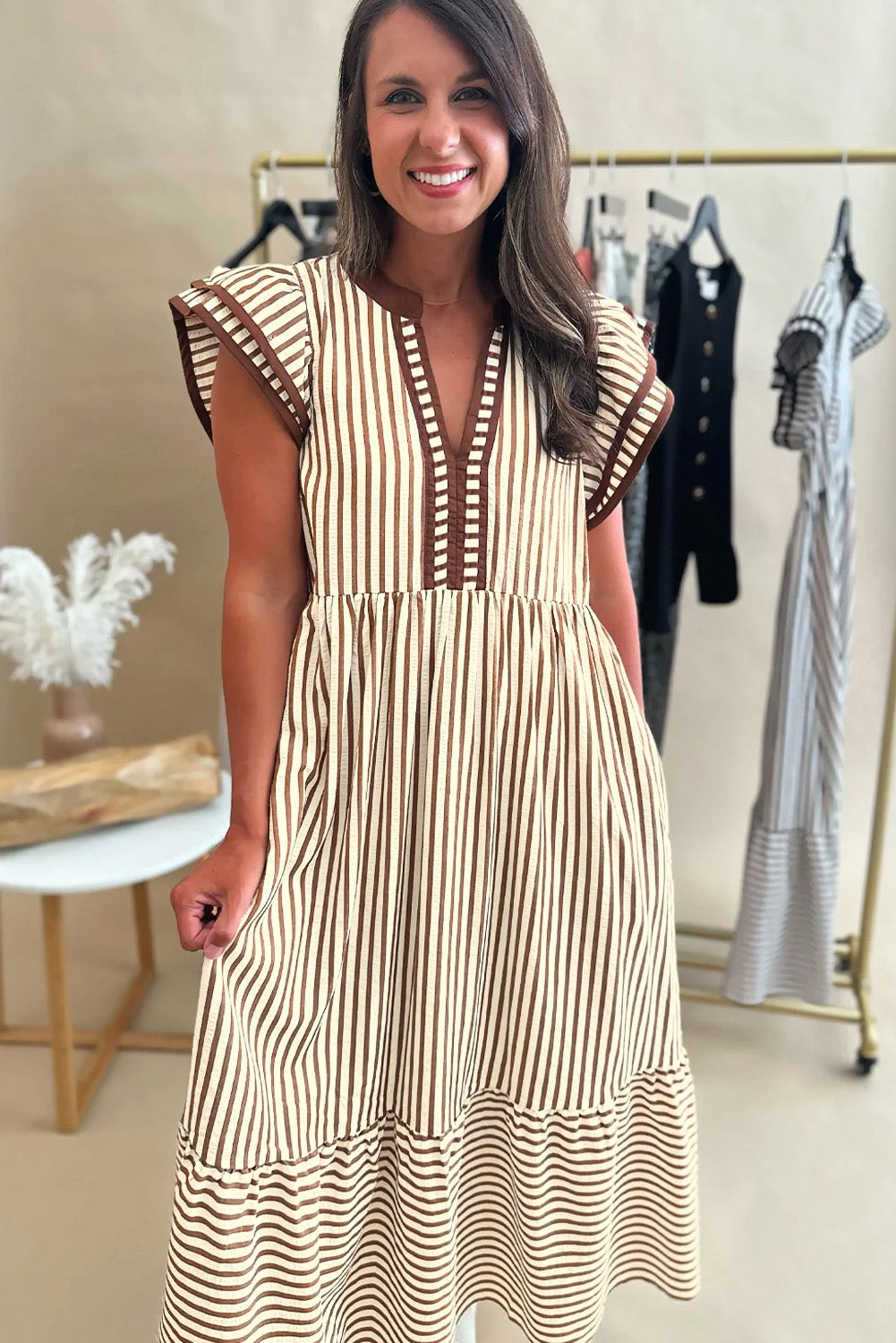 Sutton Stripe Dress