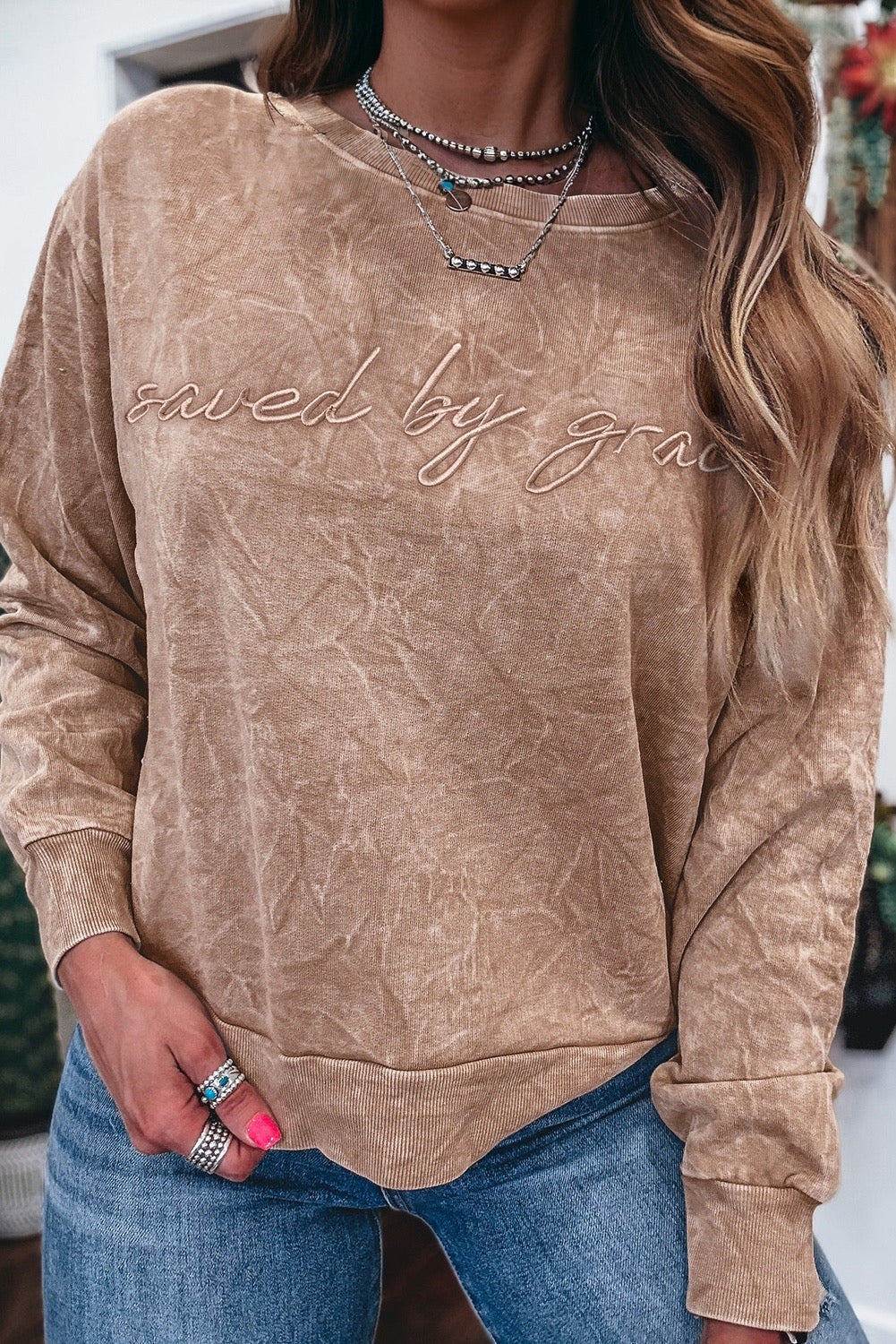 Saved by Grace Sweatshirt