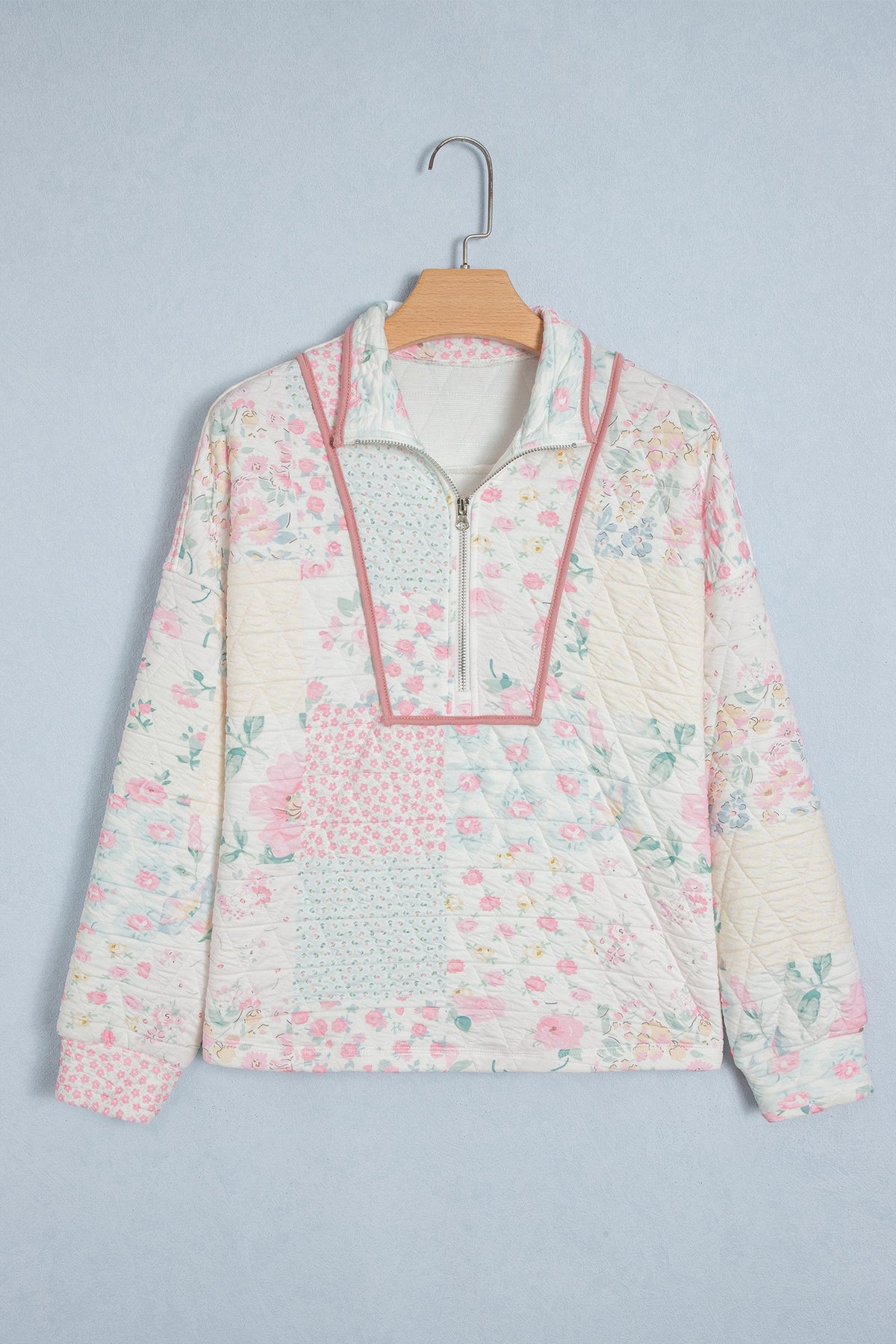 The Corley Beth Quilted Half Zip