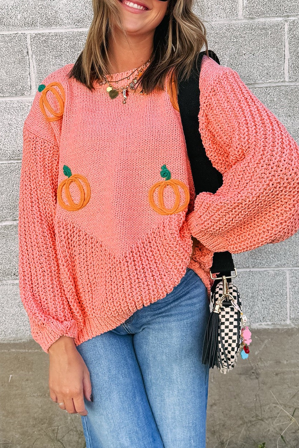 Pretty Pumpkin Sweater