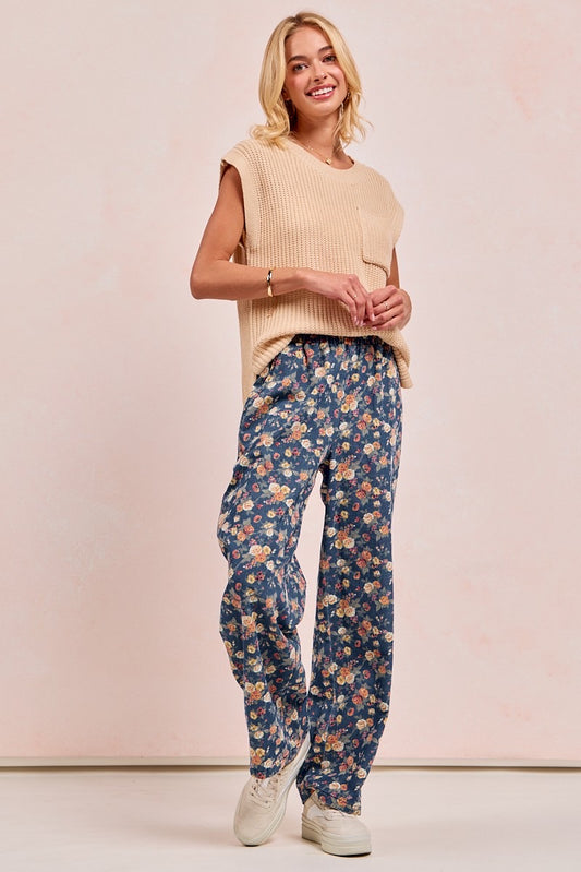 BIBI Garden Party Wide Leg Jeans