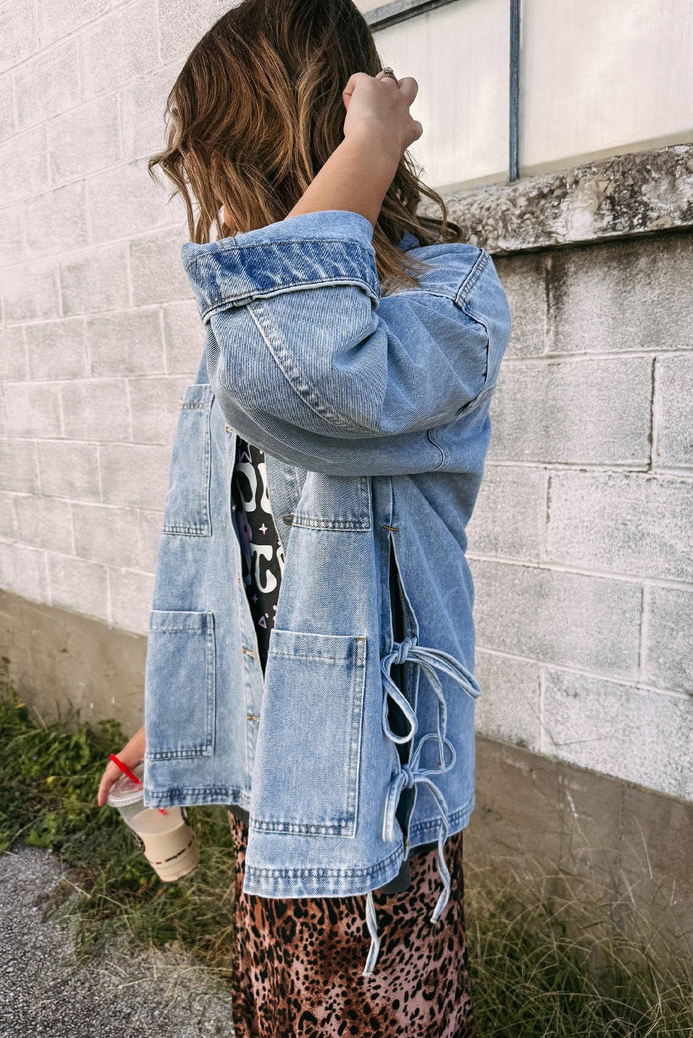 The Honeybee Jean Jacket