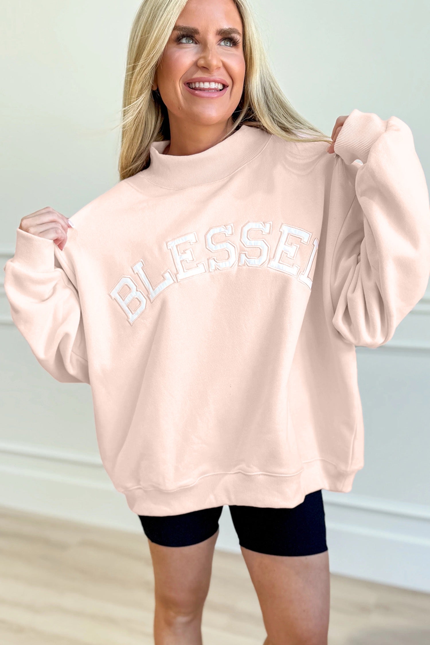 Blessings Mock Neck