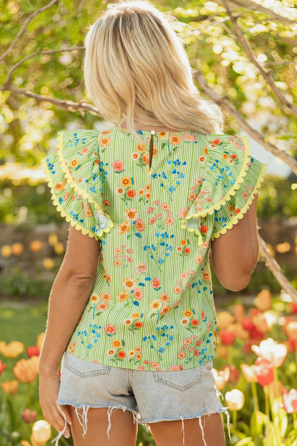 Shelby Floral Top