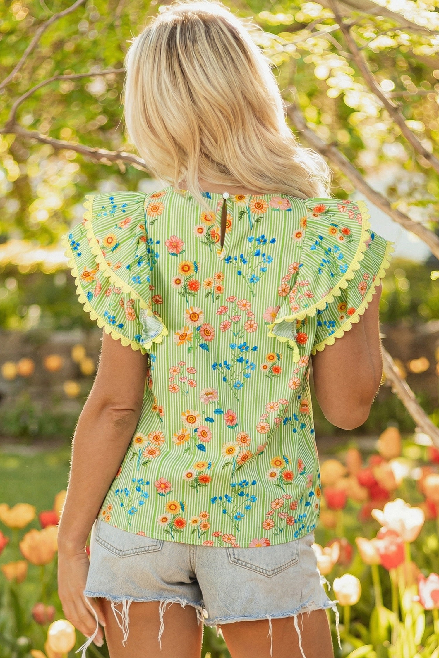 Shelby Floral Top