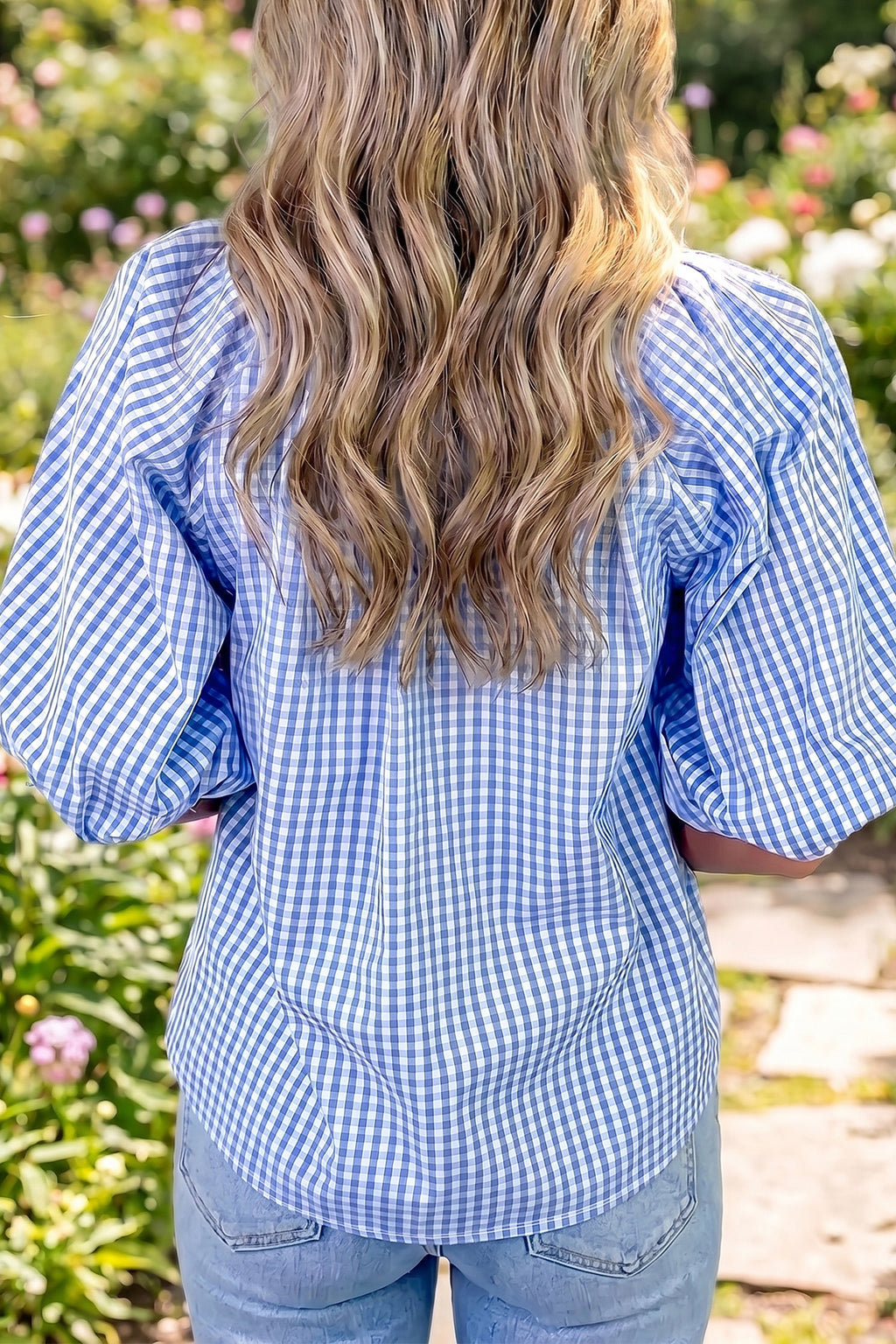 Gingham Girlie Top