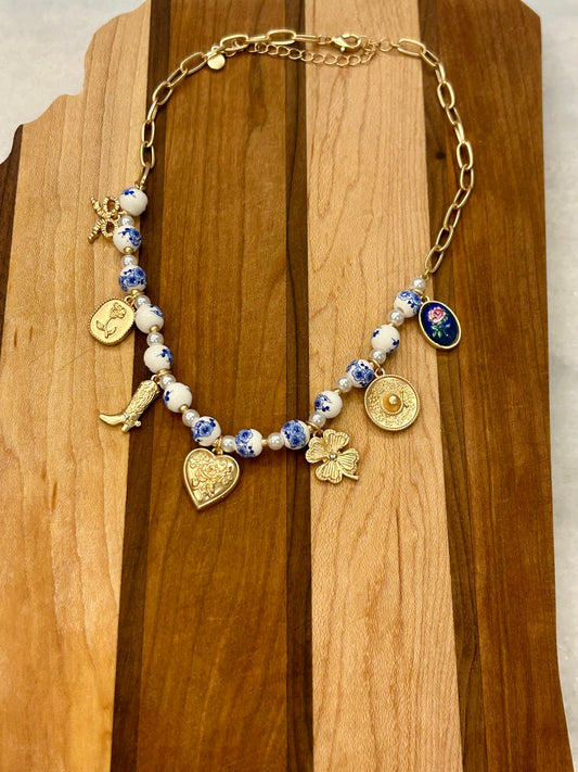 Into the Blue Necklace