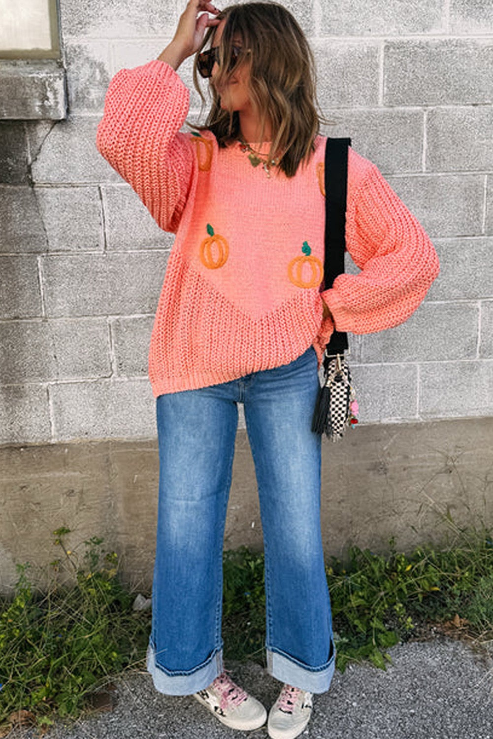 Pretty Pumpkin Sweater