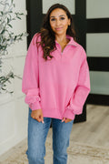 Bonbon Delight Half Zip Pullover