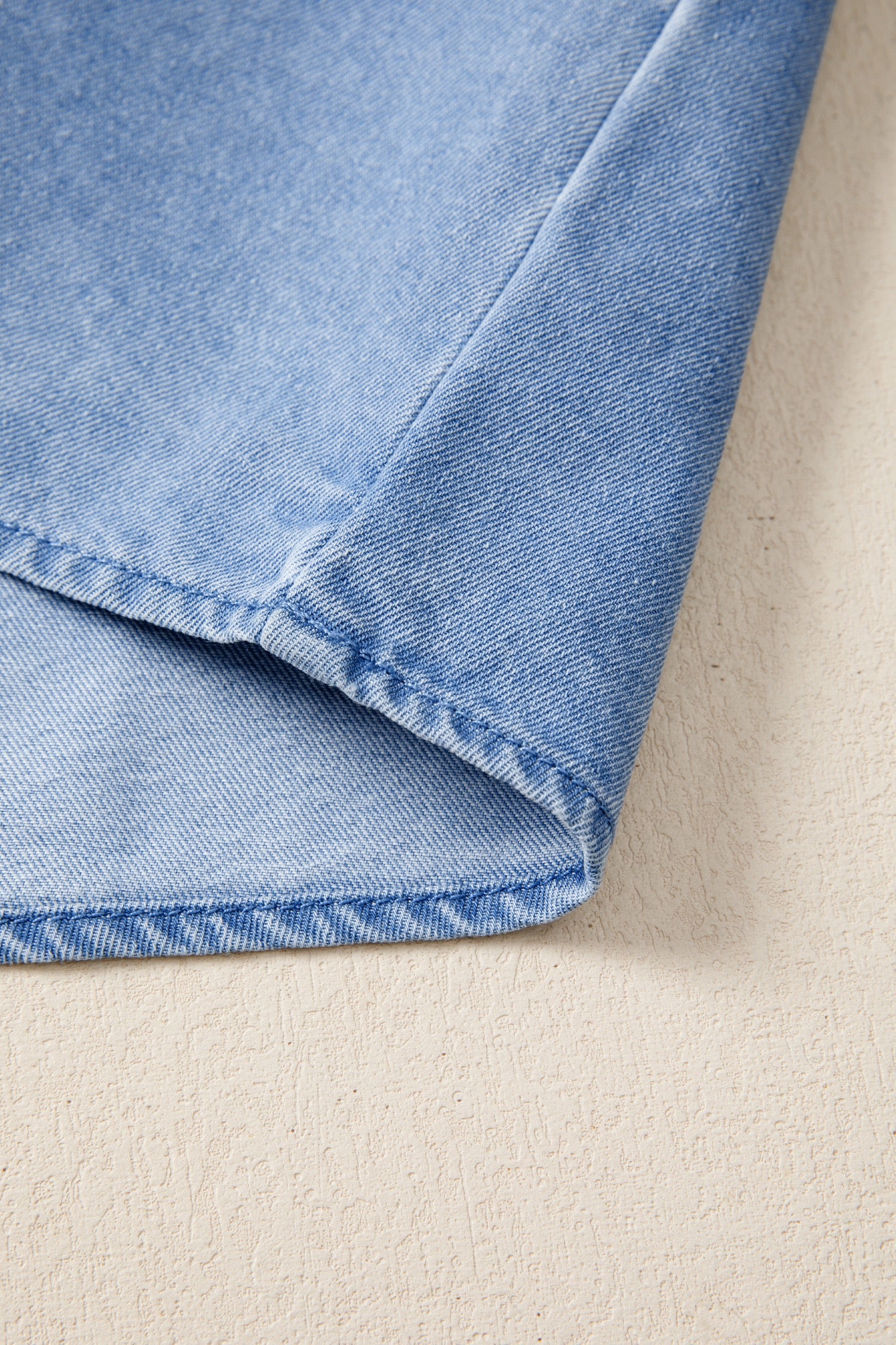 The Hailey Denim Top