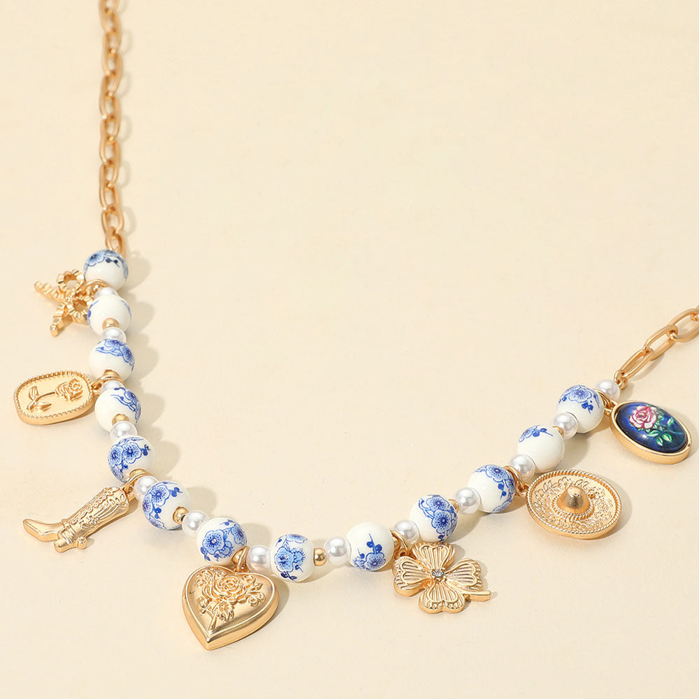 Into the Blue Necklace