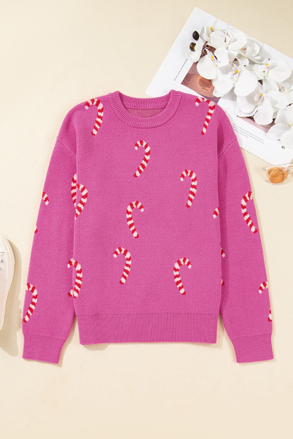 Candy Cane Lane Sweater