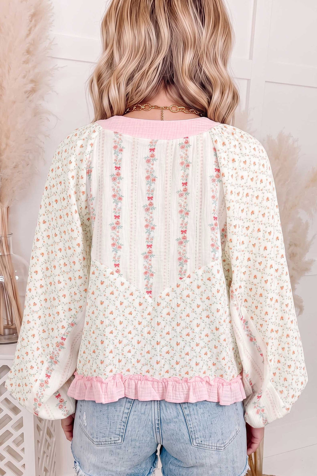 Annalise Floral Top