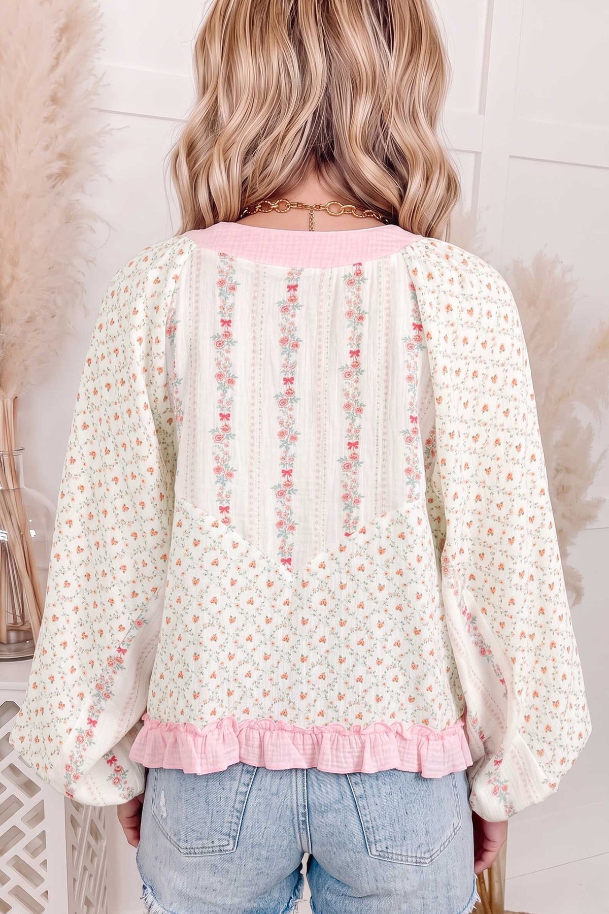 Annalise Floral Top