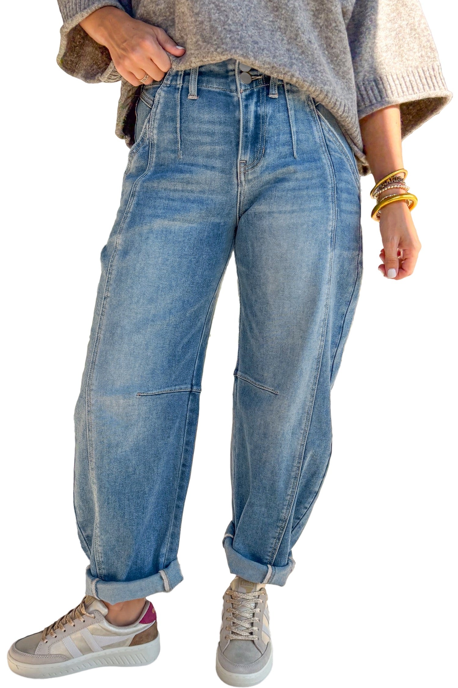 Erin Barrel Jean