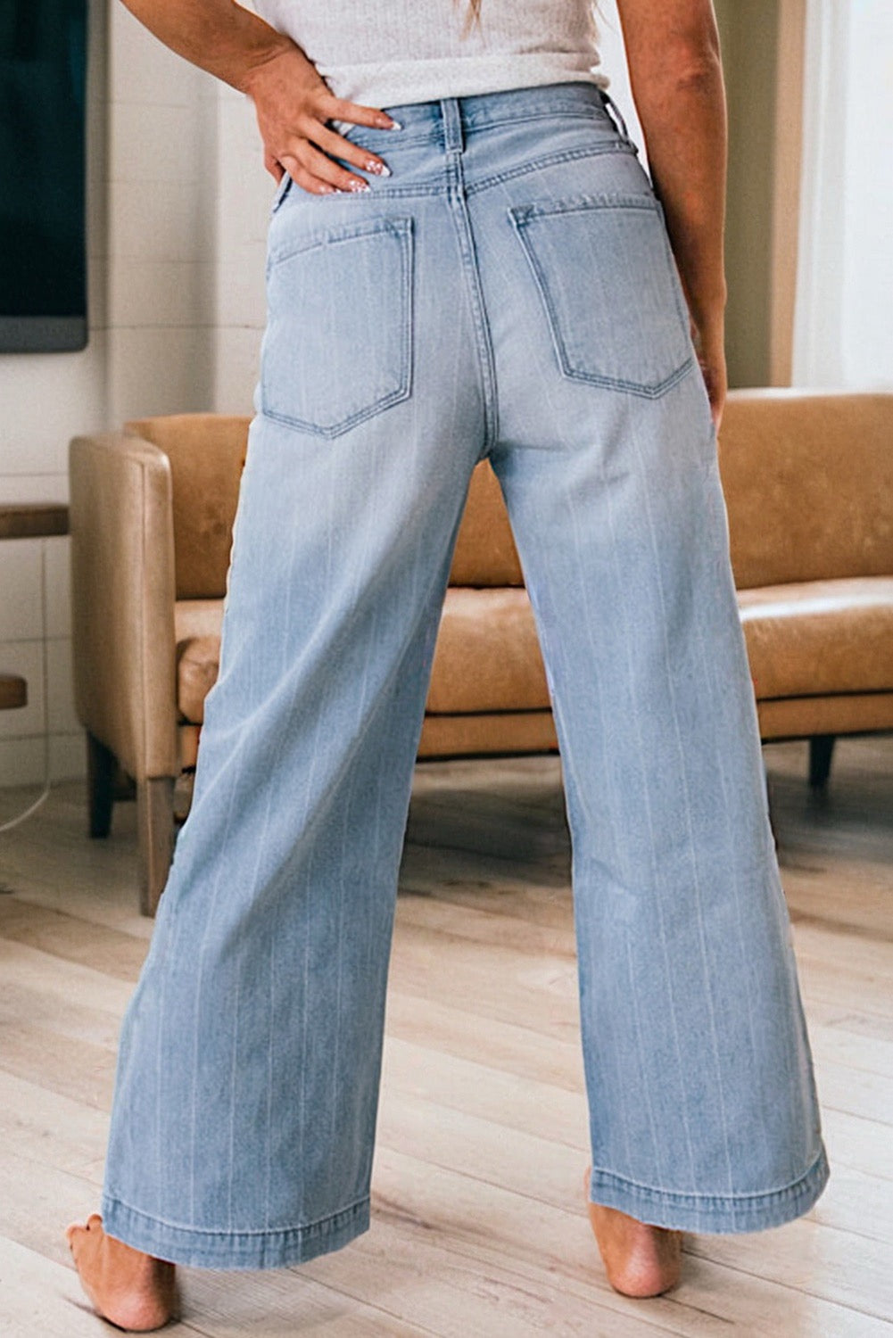 The Addy Pinstripe Jean