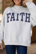 Walk by Faith Mock Neck