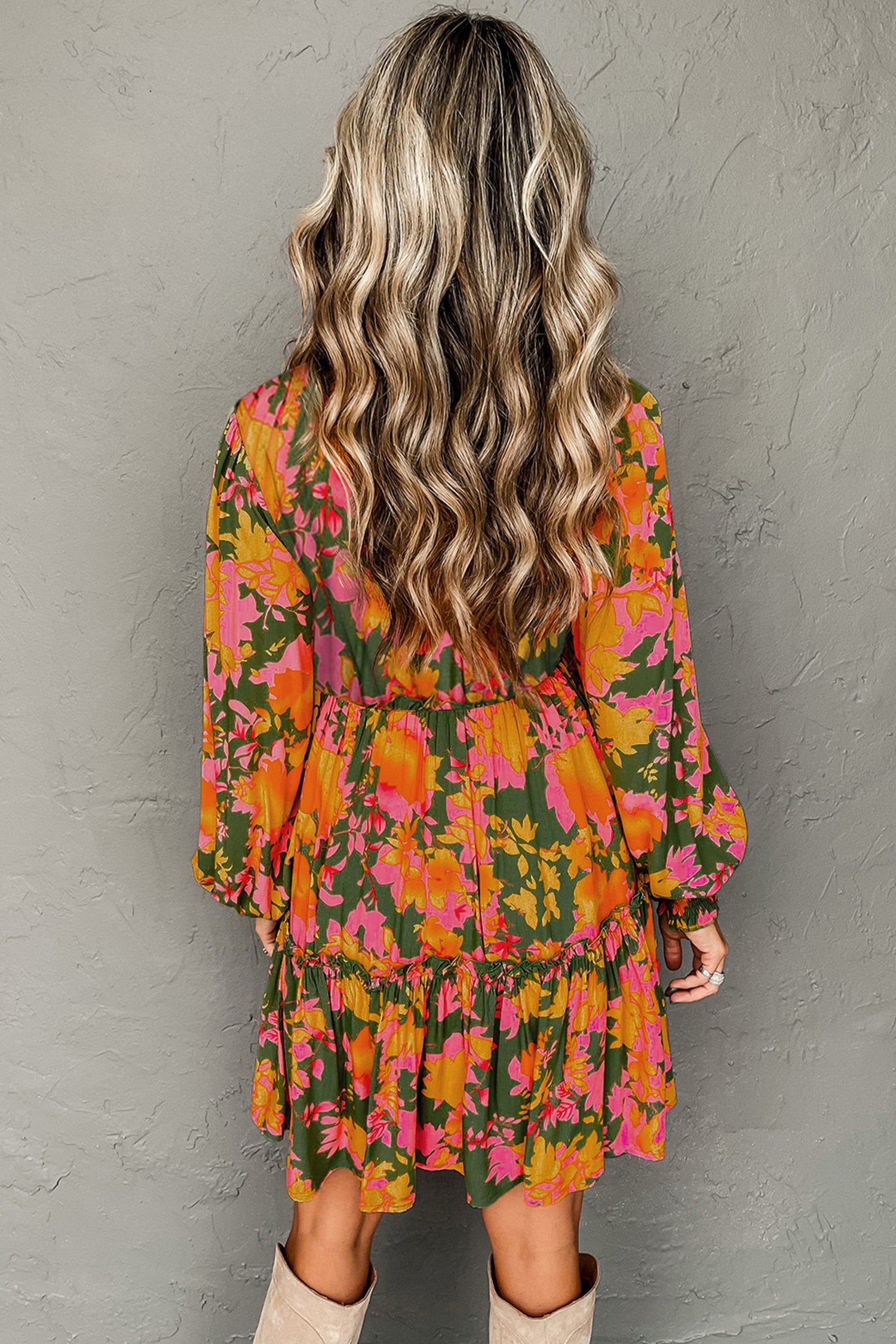 Ellis Manor Floral Dress