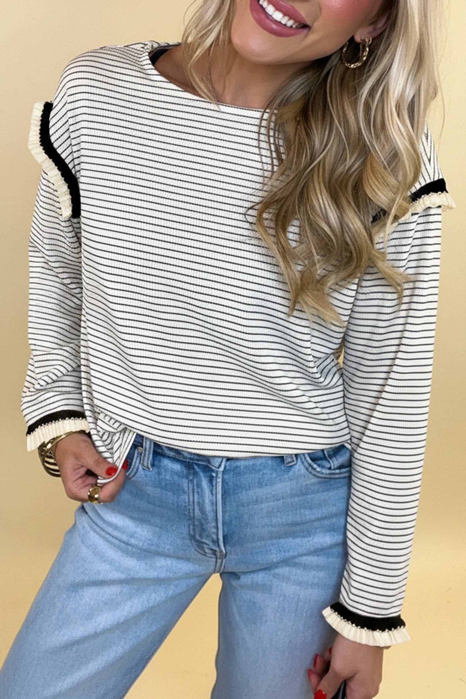 Eloise Striped Top