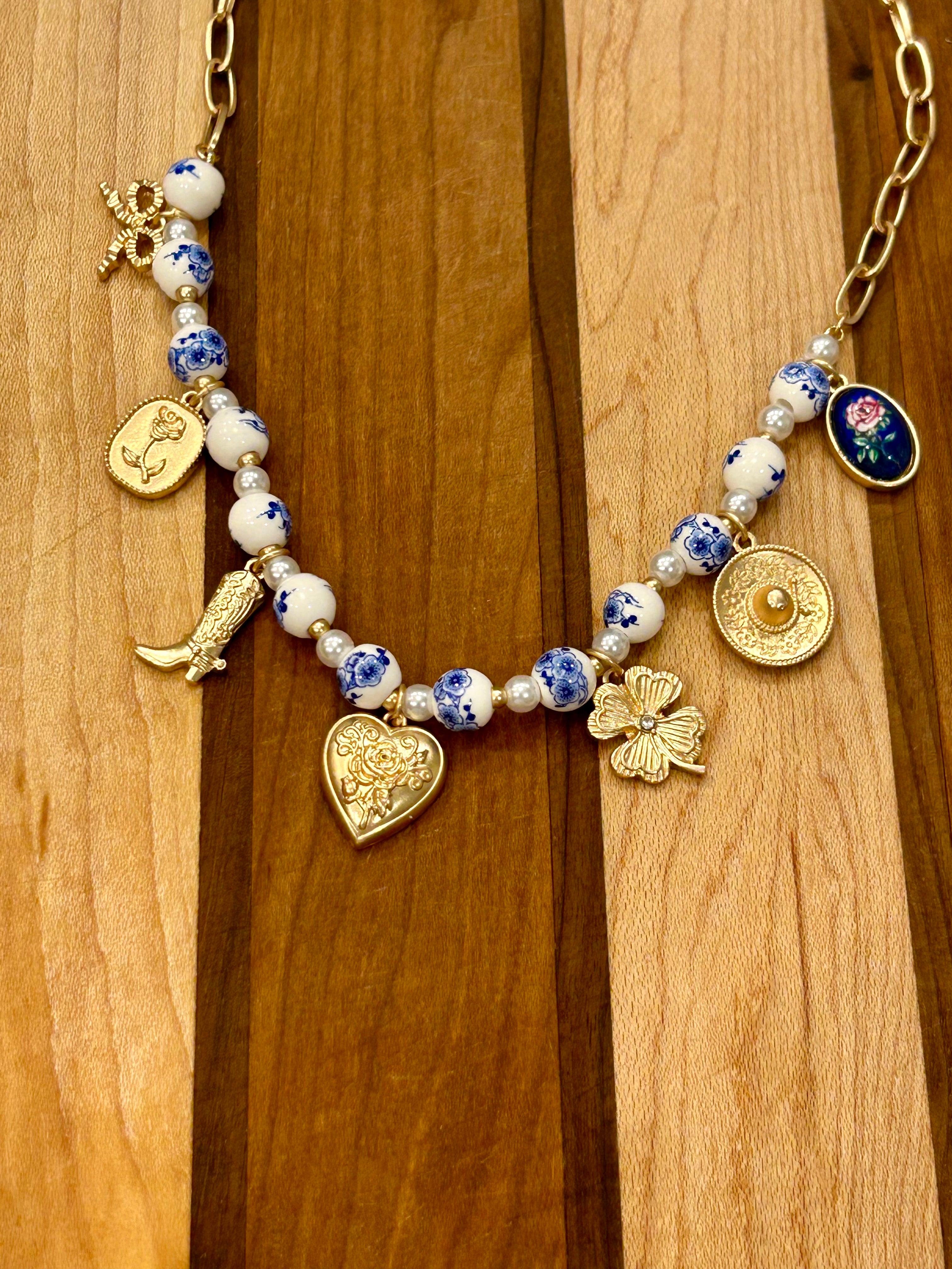 Into the Blue Necklace
