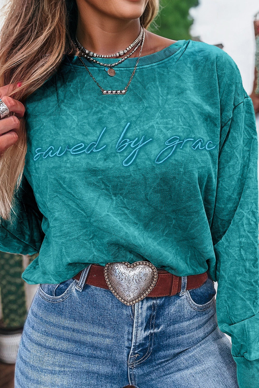Saved by Grace Sweatshirt