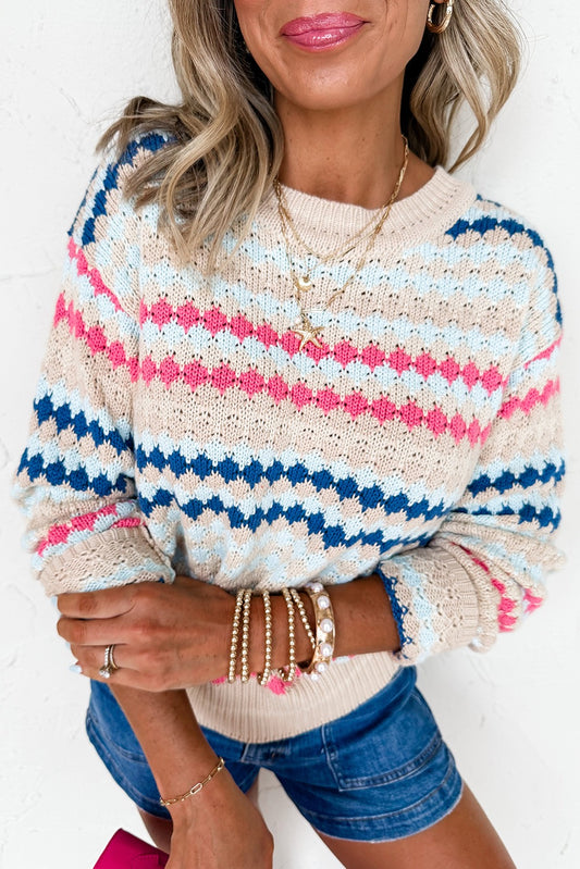 Samantha Striped Sweater