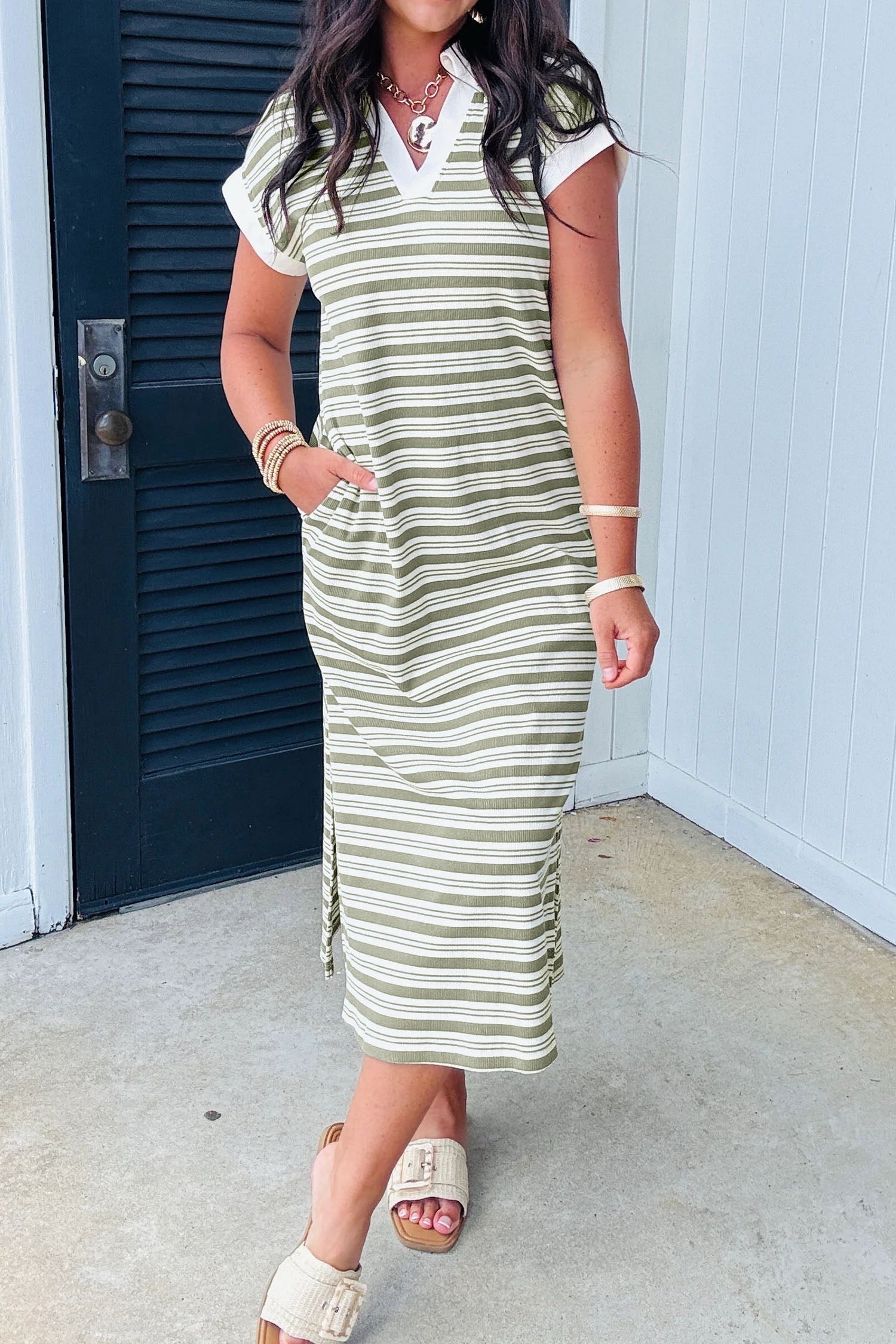 Lorelei Striped Dress