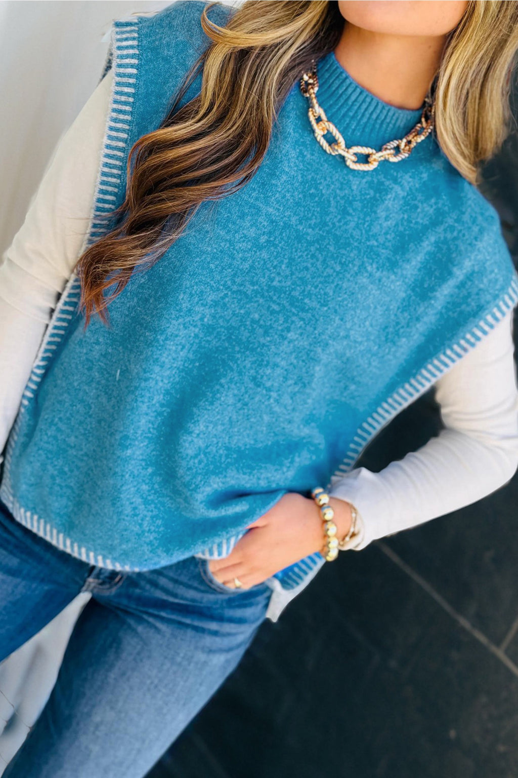 Bluebird Day Sweater