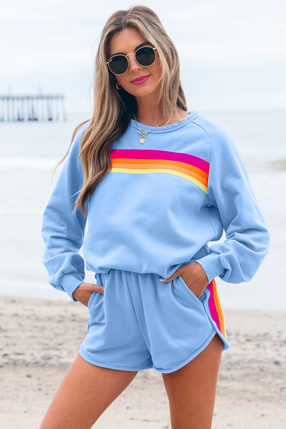 The Susie Stripe Set