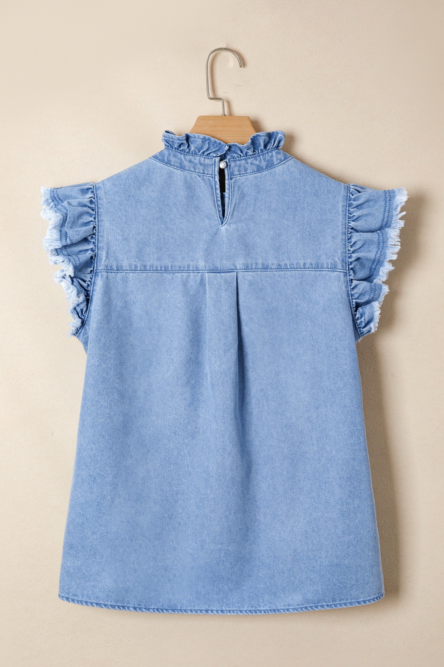 The Hailey Denim Top
