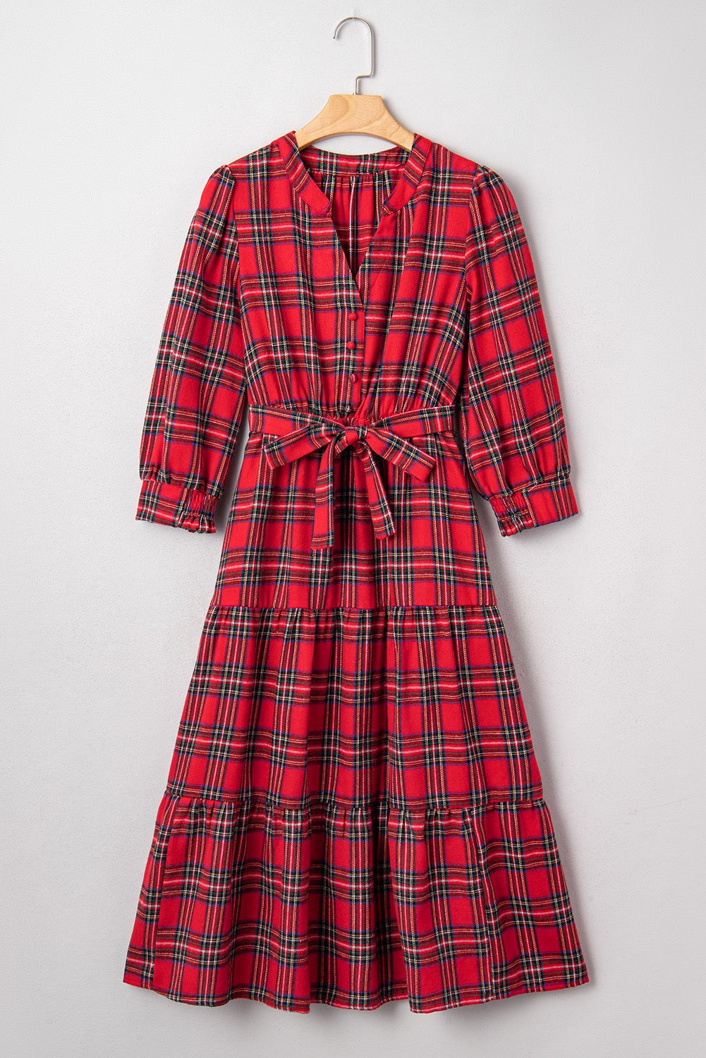 Joy Plaid Dress