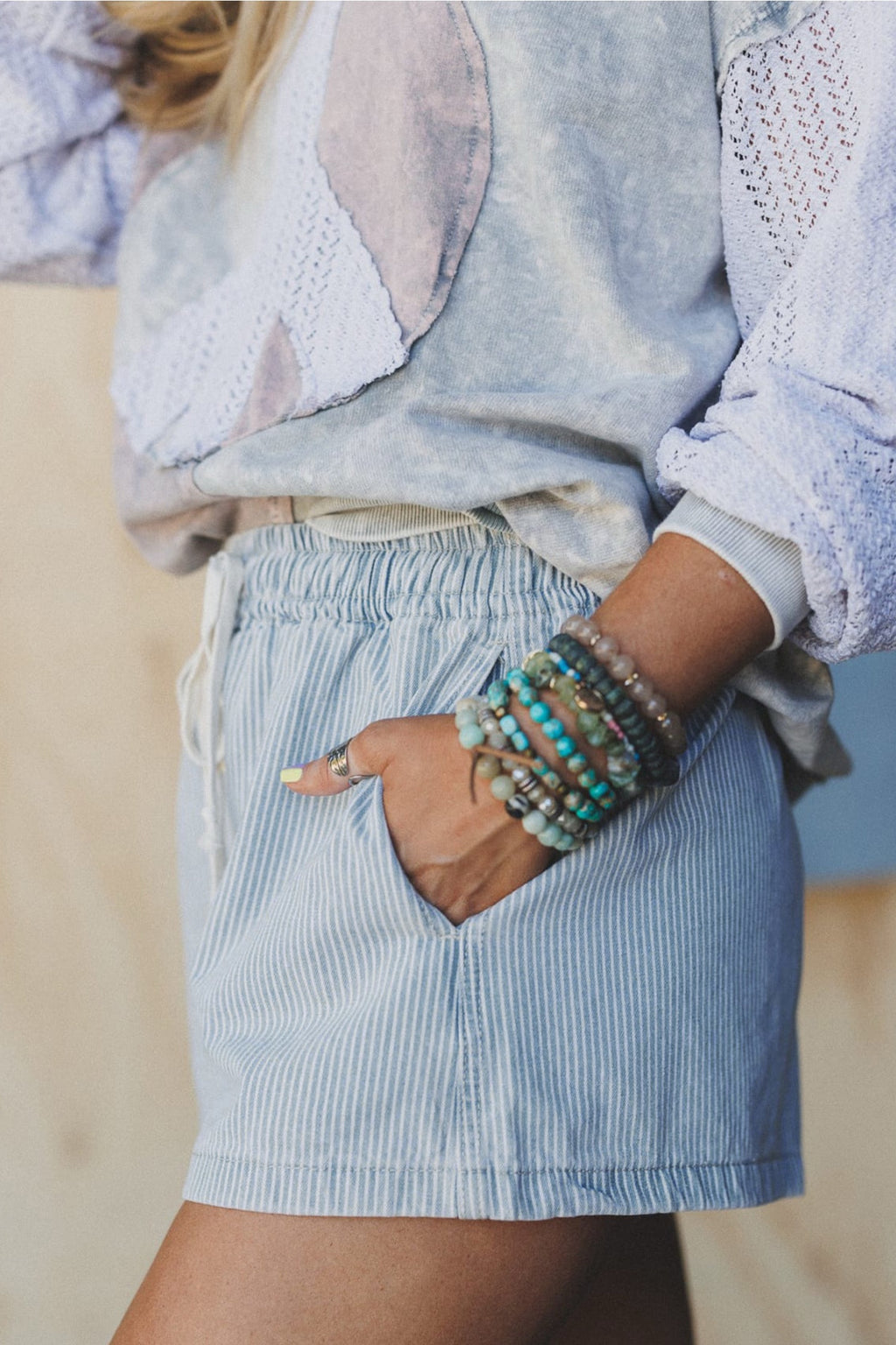 Christina Drawstring Shorts