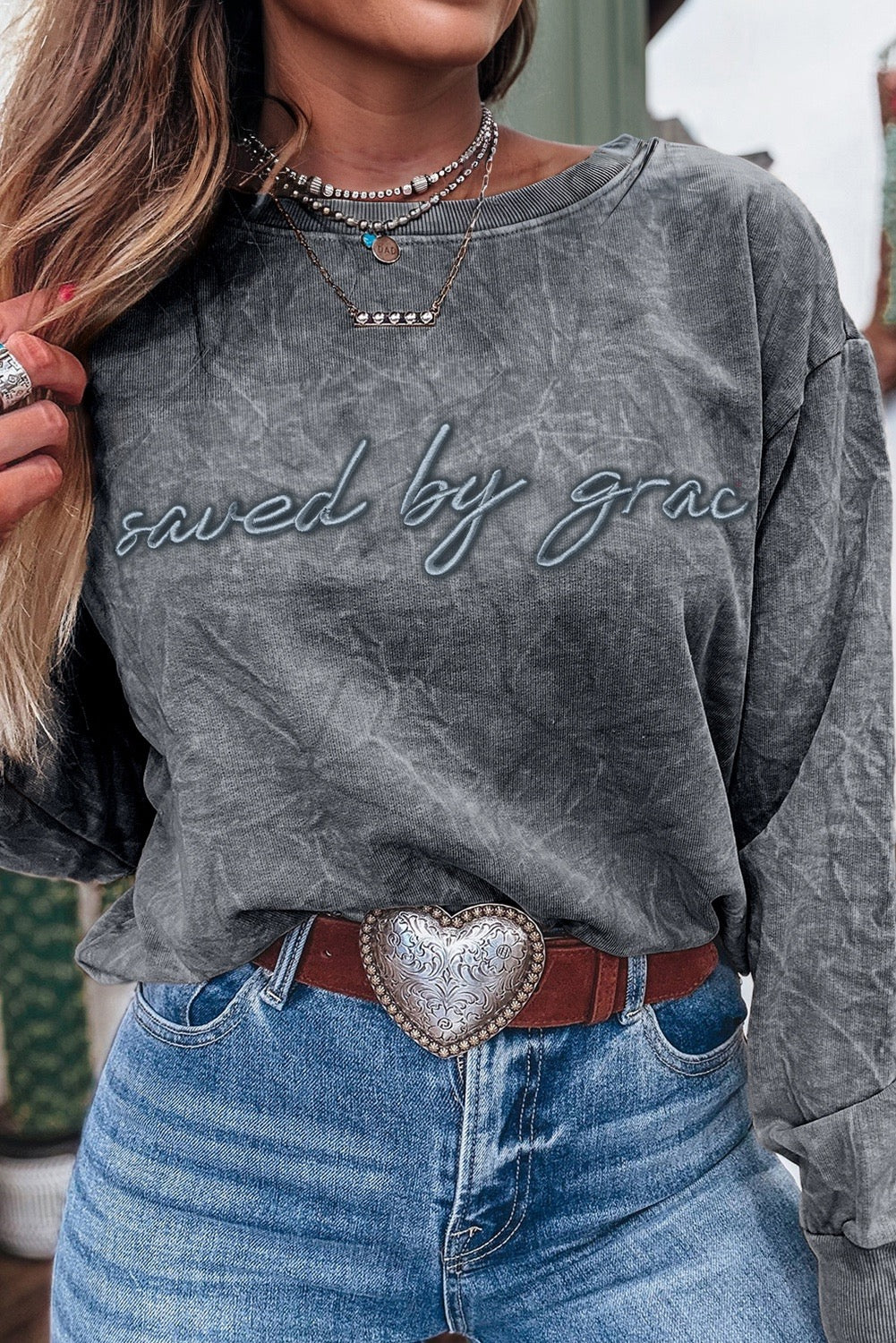 Saved by Grace Sweatshirt